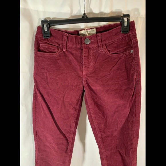 NWT $208‎ Current/elliott The Stiletto Corduroy Skinny Ankle Jeans [SZ 25 ] - Picture 5 of 13